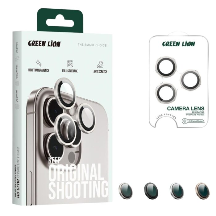 Green Lion HD Plus Camera Lens for iPhone 16 Pro and iPhone 16 Pro Max - Image 6