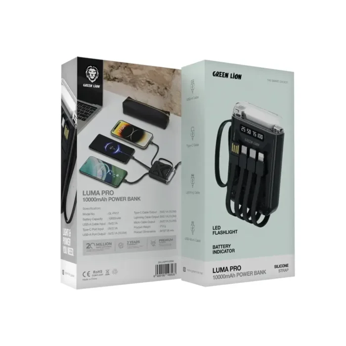 Green Lion Luma Pro 10000mAh Power Bank - Image 4