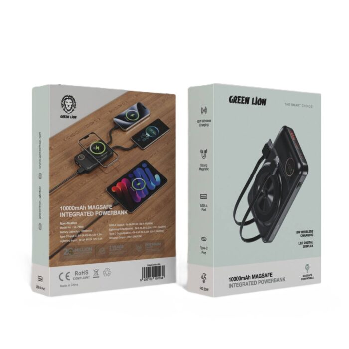 Green Lion MagSafe Integrated Power Bank 10000mAh - Image 3