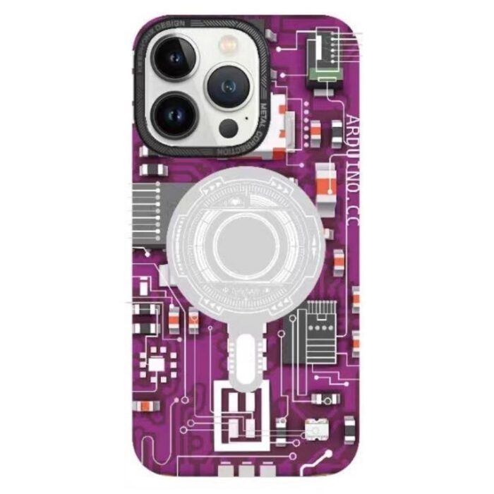 iPhone 14 Pro Green Lion Magnetic Tech Plus Case - Image 3