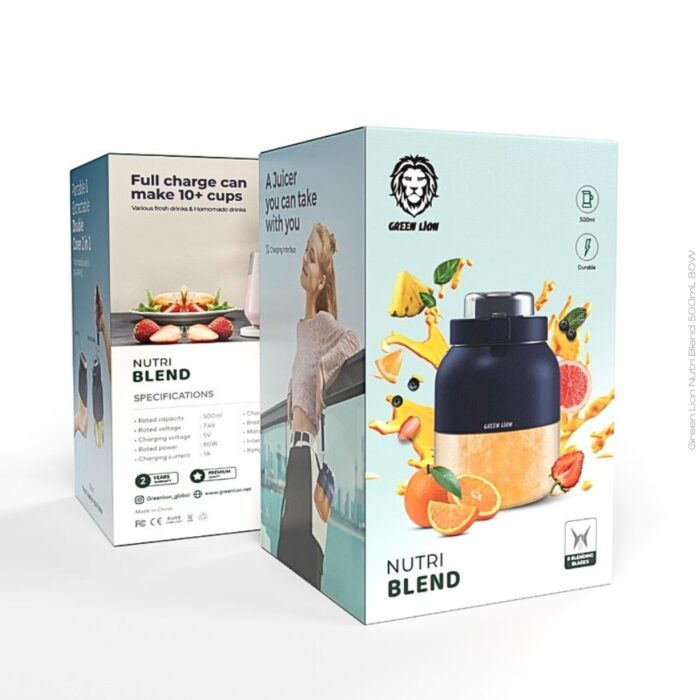 Green Lion Nutri Blend 500mL 80W - Image 2