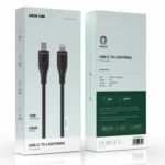 Green Lion USB-C to Lightning PVC Cable 1m - Image 2