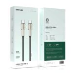 Green Lion USB-C to USB-C Braided Zinc Alloy Cable 60W - Image 2