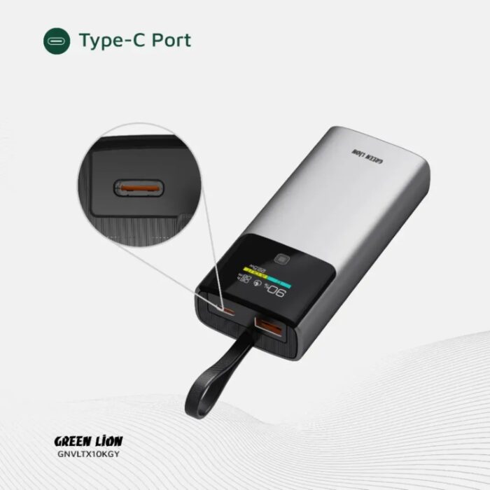Green Lion Voltix 10000mAh Power Bank PD20W - Image 4
