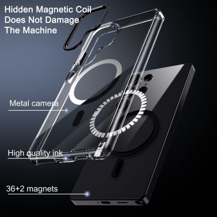 Henks Gold Sheild Transparent Case for Samsung S25 Ultra - Image 9
