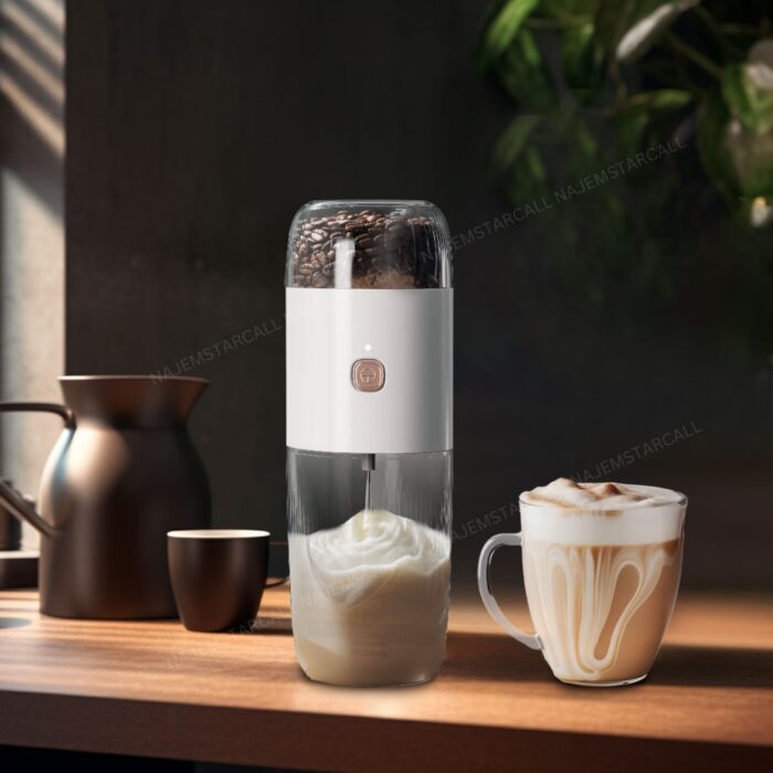 LePresso 2 in 1 Coffee Grinder and Milk Frothing - Image 3