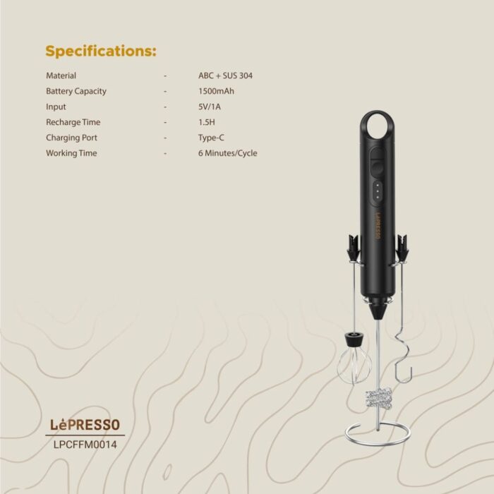 LePresso 3 In 1 Milk Frother - Image 4
