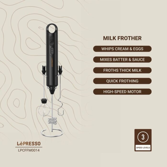 LePresso 3 In 1 Milk Frother - Image 5