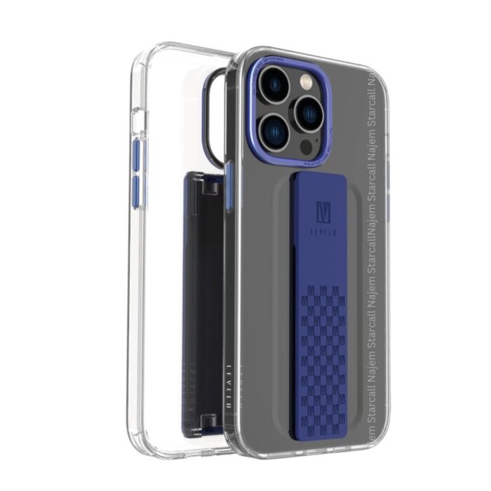 Levelo Graphia Clear Case with Extra Grip for iPhone 14 Pro Max - Image 2
