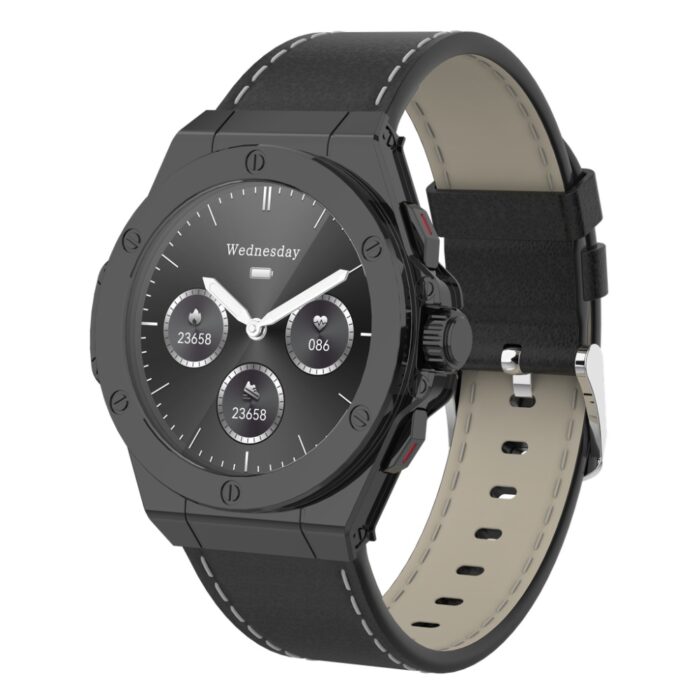 Levelo Oak Automatique Hybrid Smartwatch with Extra Strap - Image 2