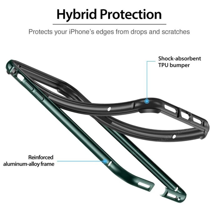 QY Metal Frame Case for iPhone 11 Pro Max - Image 5