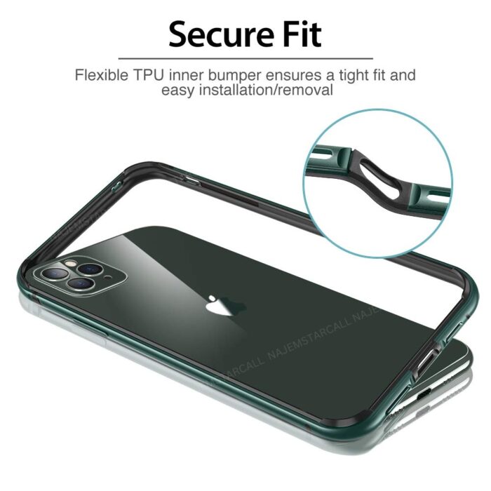QY Metal Frame Case for iPhone 11 Pro Max - Image 4