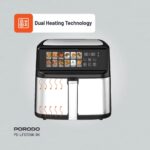 Porodo Lifestyle Large Capacity Air Fryer 11L - Image 6