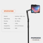 Porodo Phone & Tablet Floor Stand HS20 - Image 3