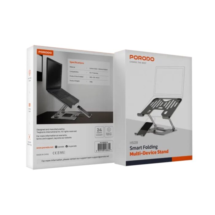 Porodo hs09 Smart Folding Multi Device Stand - Image 2