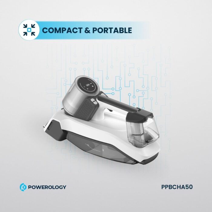 Powerology Cordless Spot Cleaner 60W - 8000Pa Suction and Water Spray - Image 5