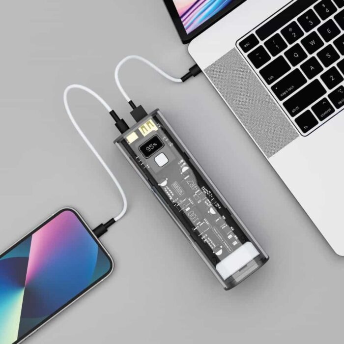 Powerology Crystalline Series Power Bank 24000mAh PD 100W - Image 2