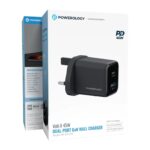 Powerology Volt X 45W Dual Port GaN Wall Charger - Image 2
