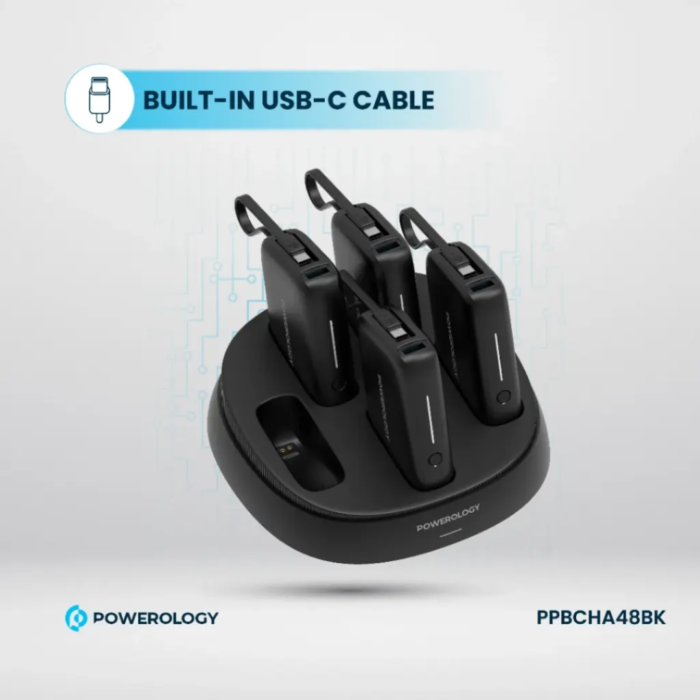 Powerology × 5 10000mAh Power Bank Station - Image 10