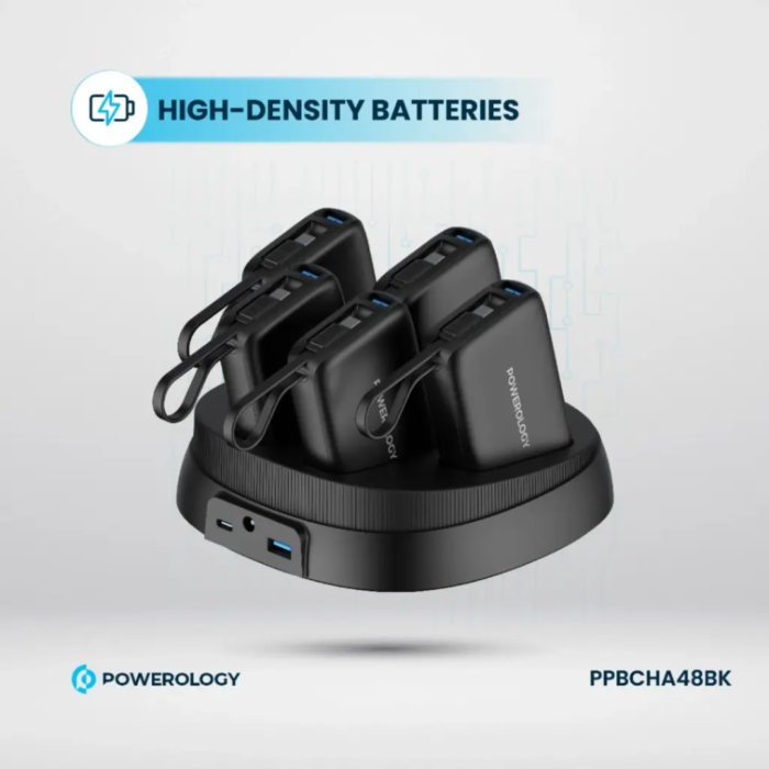 Powerology × 5 10000mAh Power Bank Station - Image 6