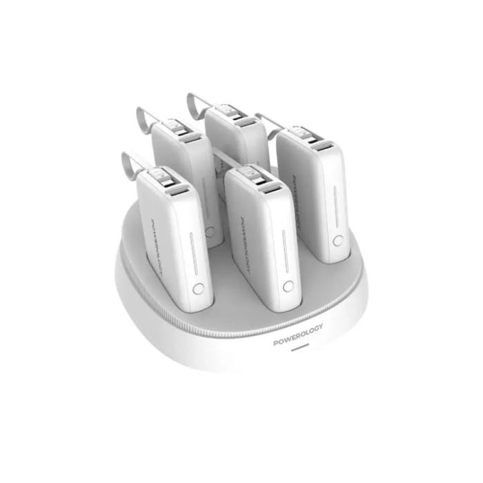 Powerology × 5 10000mAh Power Bank Station - Image 2