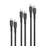 Promate CableKit 3Pcs 60W USB-C Cable kit