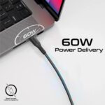 Promate CableKit 3Pcs 60W USB-C Cable kit - Image 2