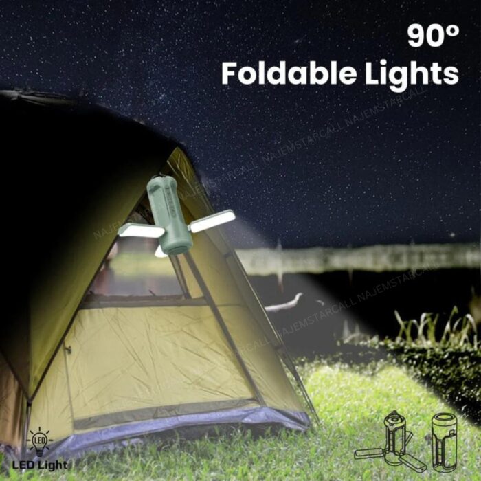 Promate CampMate-4 Multifunctional Camping Kit with LED Light - Image 4