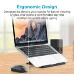 Promate DeskMate-5 Adjustable Laptop Stand - Image 2