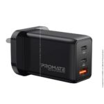 Promate GanPort 3 65PD 65W GaNFast Charging Adapter - Image 2