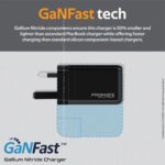 Promate GanPort 3 65PD 65W GaNFast Charging Adapter - Image 4