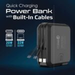 Promate PowerPack-PD20+ 15000mAh Quick Charging Power Bank With AC Charge-in - Image 2