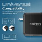 Promate PowerPack-PD20+ 15000mAh Quick Charging Power Bank With AC Charge-in - Image 5