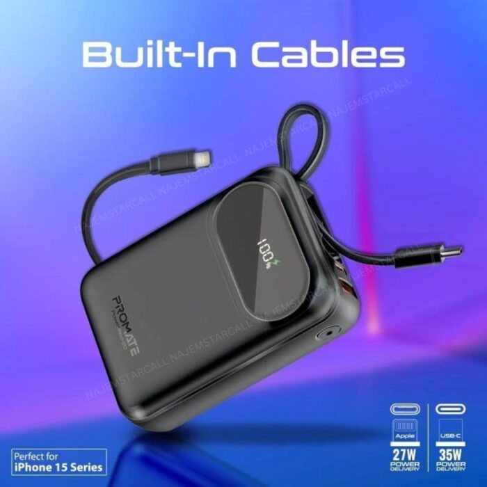 Promate PowerPod-20 Ultra Compact 35W 20000mAh - Image 9