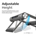 Promate PrimeBase-C 9 in 1 Multiport USB-C Hub with Laptop Stand - Image 3