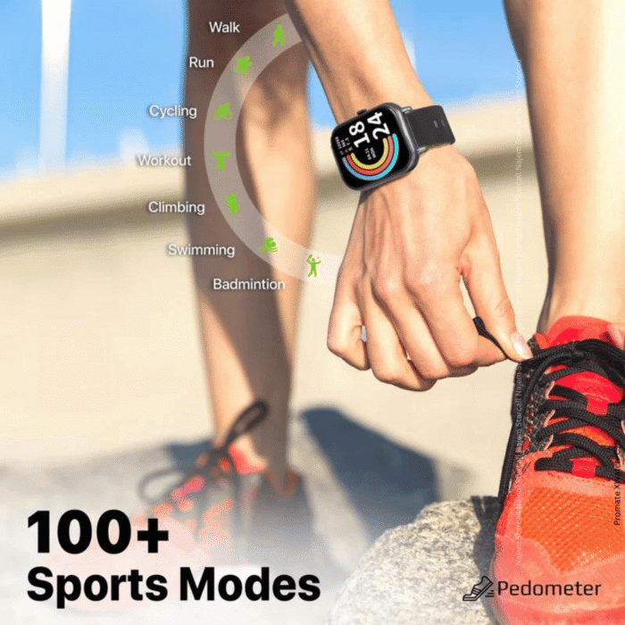 Promate XWatch-C18 Smartwatch with Wireless BT Calling - Image 7