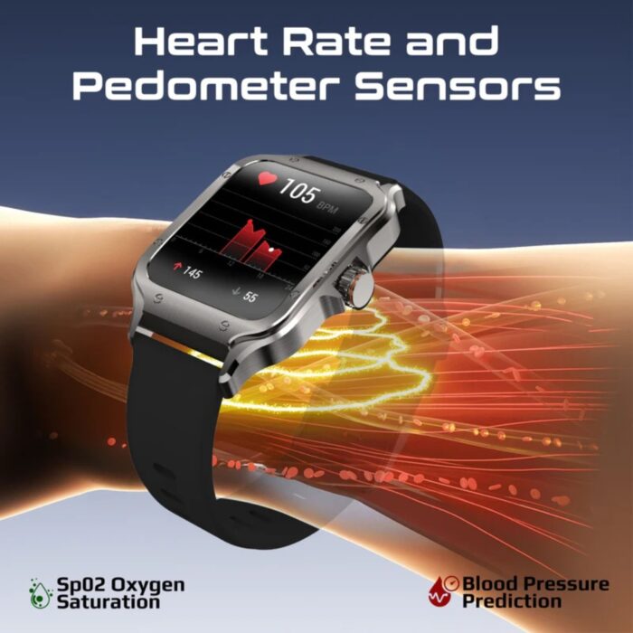 Promate XWatch-RM Curved AMOLED Screen Smartwatch - Image 6