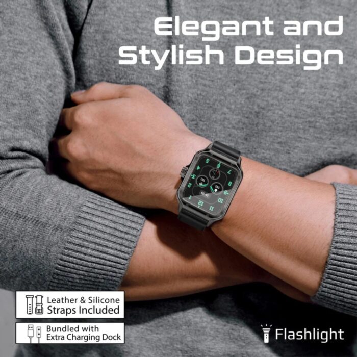 Promate XWatch-RM Curved AMOLED Screen Smartwatch - Image 8