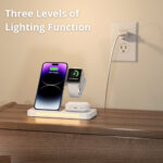 Recci 4 in 1 Wireless Folding Charger RCW-31 - Image 3