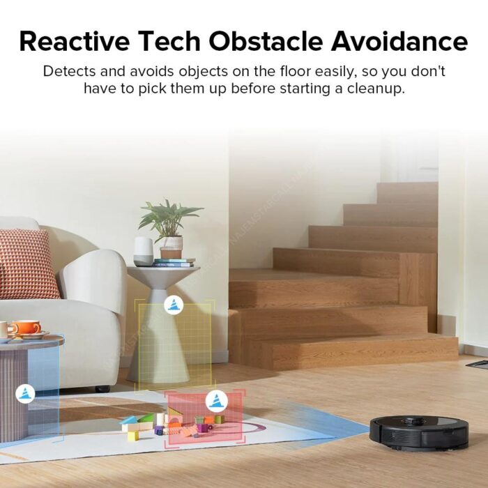Roborock Q8 Max+ Robot Vacuum and Mop with Auto-Empty Dock - Image 4