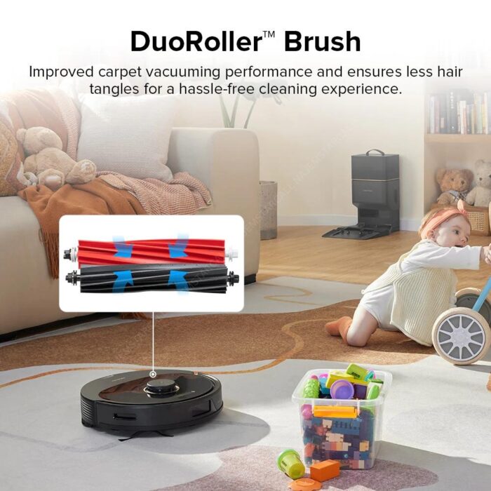 Roborock Q8 Max+ Robot Vacuum and Mop with Auto-Empty Dock - Image 5