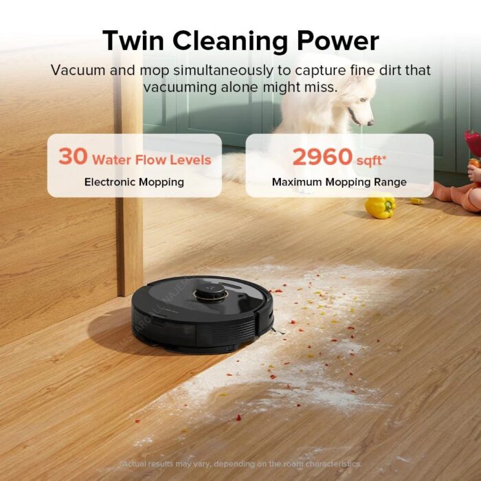 Roborock Q8 Max+ Robot Vacuum and Mop with Auto-Empty Dock - Image 7