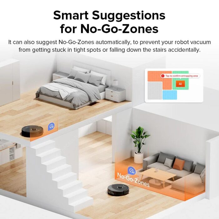Roborock Q8 Max+ Robot Vacuum and Mop with Auto-Empty Dock - Image 8