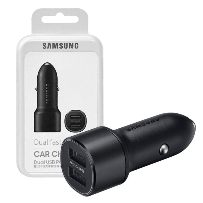Samsung Car Charger Dual USB Port 15W - Image 2