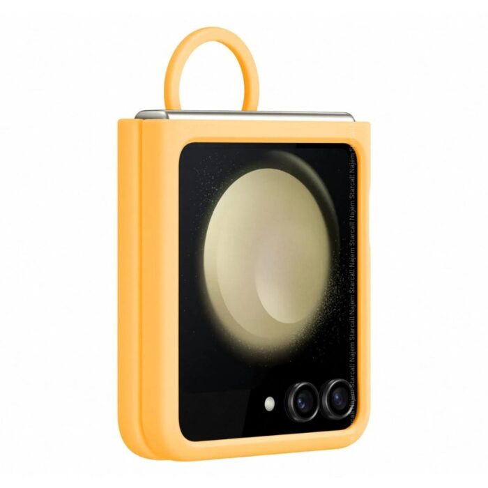 Samsung Galaxy Z Flip 5 Silicone Case with Ring - Image 7