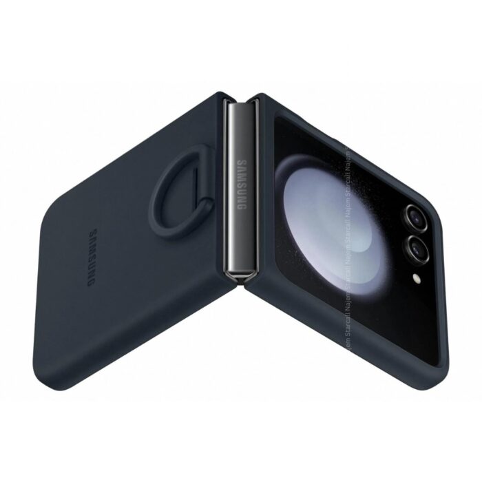 Samsung Galaxy Z Flip 5 Silicone Case with Ring - Image 2