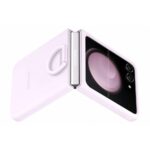 Samsung Galaxy Z Flip 5 Silicone Case with Ring - Image 5