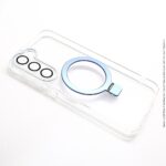 Samsung S23 Plus Mike Magnetic Stand Transparent Cover with Camera Protection - Image 4