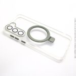 Samsung S23 Plus Mike Magnetic Stand Transparent Cover with Camera Protection - Image 3