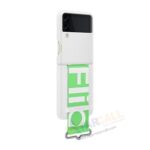 Samsung Z Flip 3 Silicone Cover with Strap - Image 5